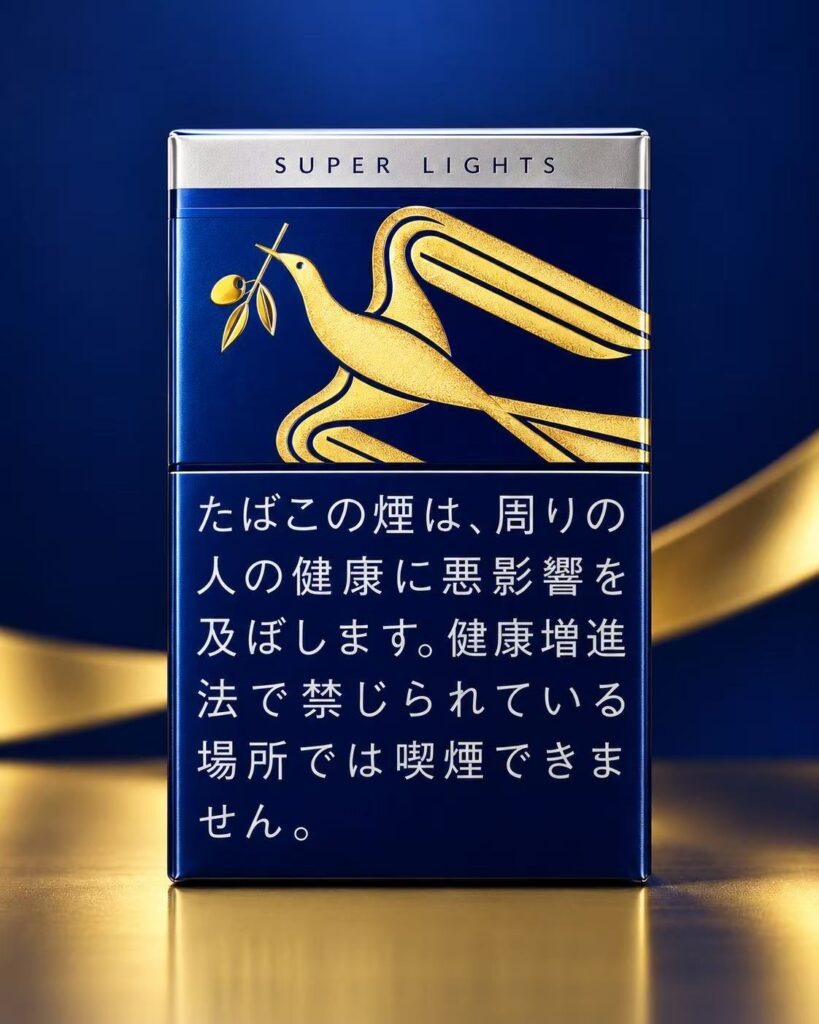 银和平80周年限定（限定款不免除服务费）/ピース スーパーライト ボックス