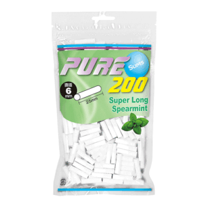 PURE滤嘴细支加长薄荷味6mm*25mm/ピュア・スリム・スーパーロング・スペアミント・フィルター