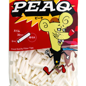 PEAQ老鼠滤嘴细支长支（6mm*30mm)/ＰＥＡＱ・スリム　500支装