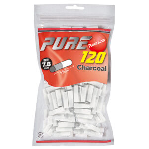 PURE滤嘴基础款活性炭7.8mm*27mm/ピュア・レギュラー・チャコール・フィルター