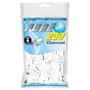 PURE滤嘴细支活性炭6mm*25mm/ピュア・スリム・チャコール・フィルター