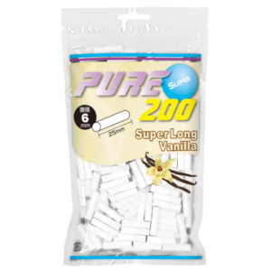 PURE滤嘴细支加长香草味6mm*25mm/ピュア・スリム・スーパーロング・ バニラ・フィルター