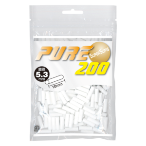 PURE滤嘴超细款5.3mm*18mm/ピュア・スーパースリム・フィルター